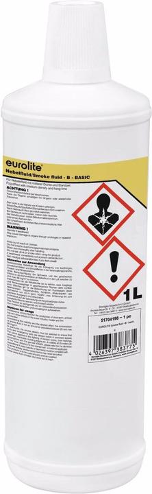 Eurolite Fluido per fumo -B- Basic, 1l Fluido per nebbia (Liquido nebulizzato)