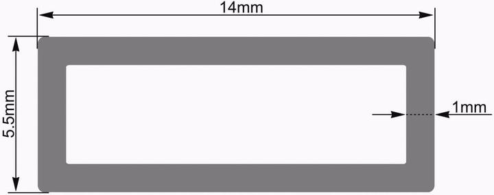 Image du produit Eurolite Tube vide 14x5,5mm clear LED Strip 2m (Filtres de couleur)