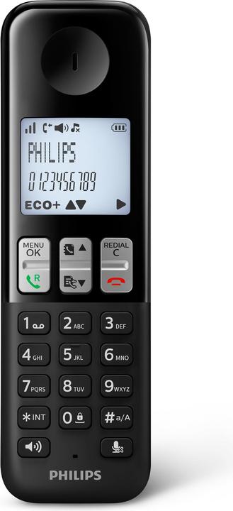 Actual product image Philips D2301B - Cordless telephone