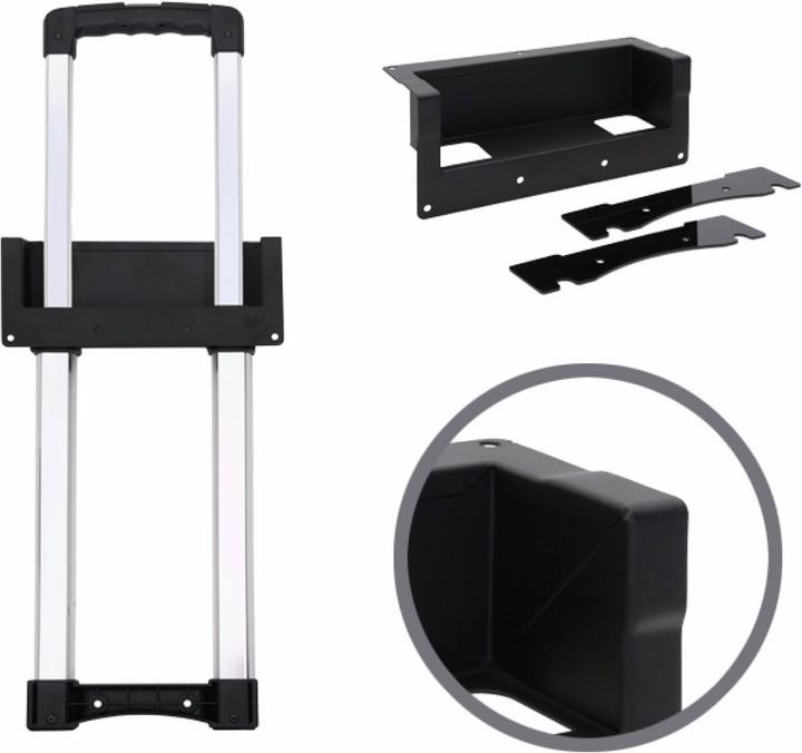 Actual product image Adam Hall 3476021 Recessed pull-out handle
