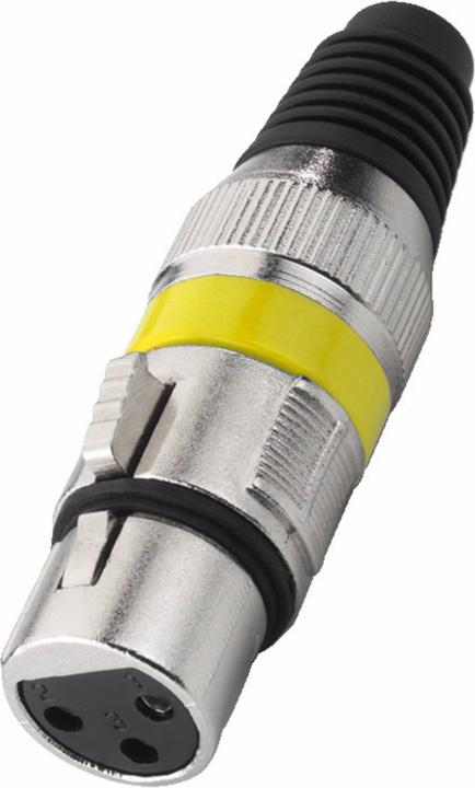 Actual product image Monacor XLR coupling