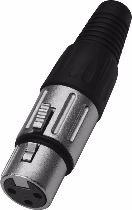 Actual product image Monacor XLR coupling
