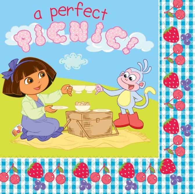 Image du produit Dora The Explorer A Perfect PicknickServietten (16erPack) (16 x)