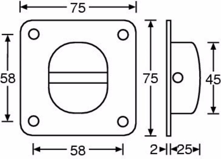 Actual product image Adam Hall 5710 flying eye black