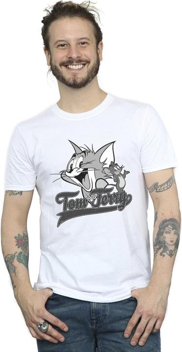 Produktbild Tom & Jerry Greyscale Square TShirt (XXL)