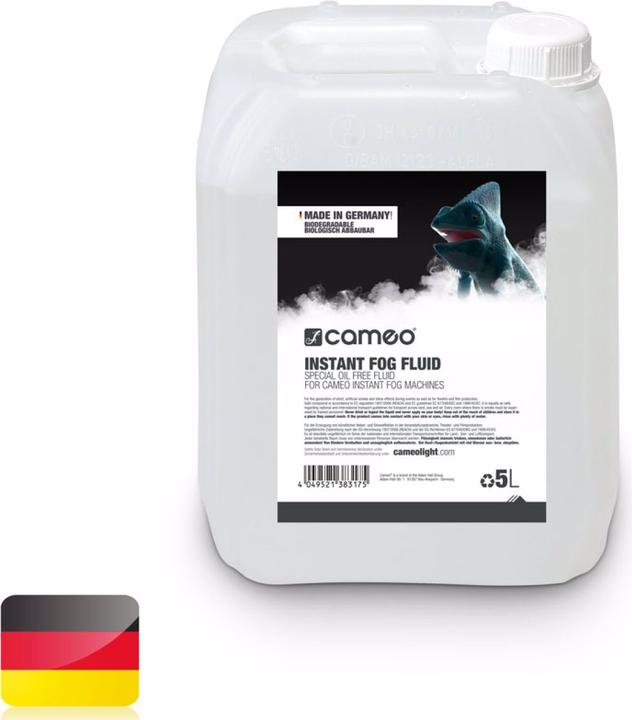 Actual product image INSTANT FOG FLUID 5 L Special oil-free (Fog fluid)