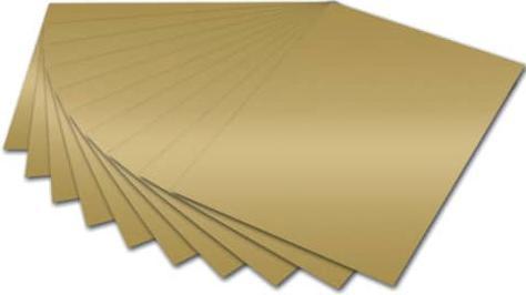 Image du produit Folia Papier tonique, DIN A4, 130 g/qm, doré brillant (130 g/m²)