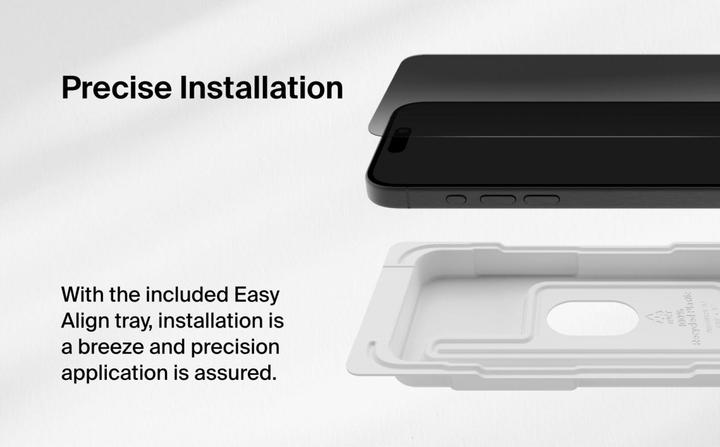 Produktbild Belkin Screen Force Invisiglas (1 Stück, Apple iPhone 16 Pro Max)