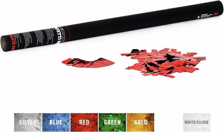 Actual product image TCM Confetti shooter 80cm, red metallic