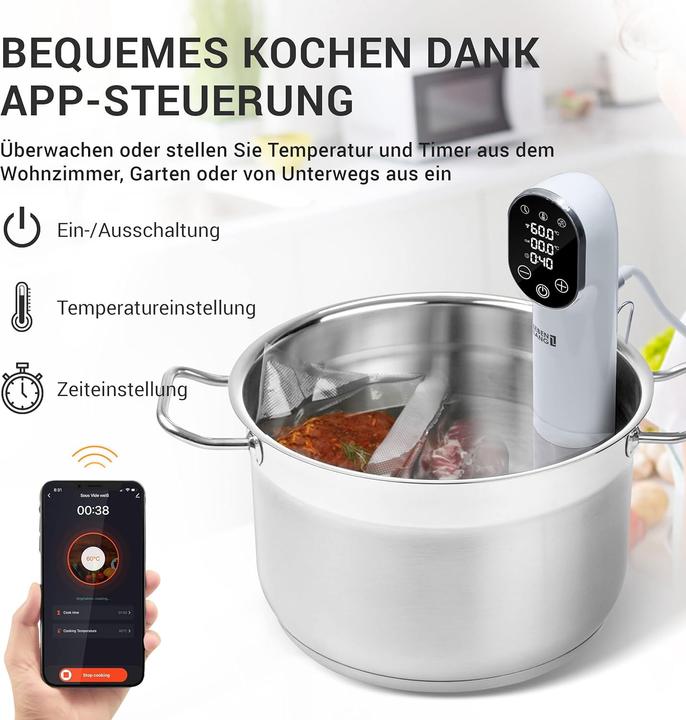 Actual product image Lebenlang Sous Vide Stick - LBS4648-N