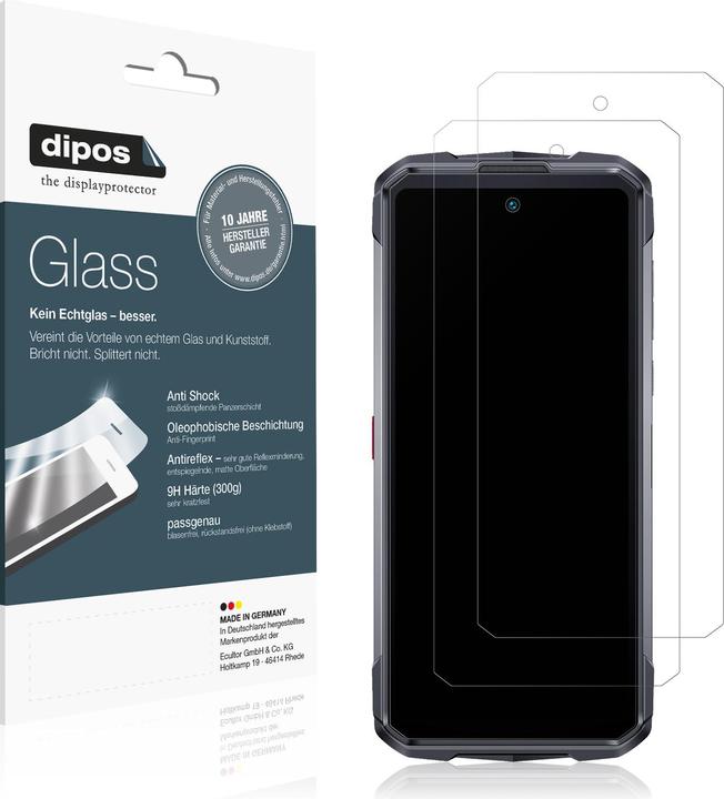 Actual product image Dipos Screen Protector Anti-Shock (2 Piece, Hotwav Cyber 7)