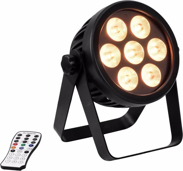 Actual product image Eurolite LED 7C-7 Silent Slim Spot (9 W, LED)