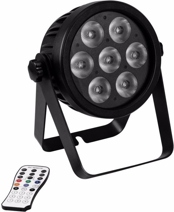 Actual product image Eurolite LED 7C-7 Silent Slim Spot (9 W, LED)