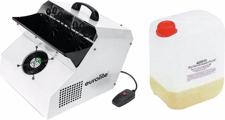 Eurolite Set SD-201 DMX Bubble Machine + Concentrato di bolle per 5l
