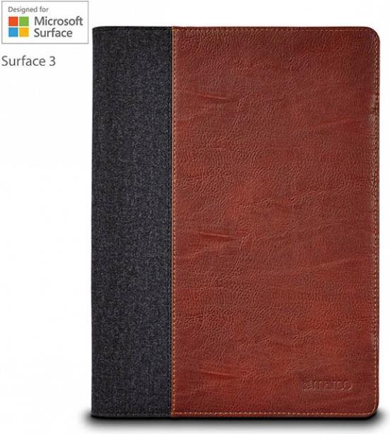 Actual product image Maroo Woodland Folding Case for Microsoft Surface 3 (Surface 3)
