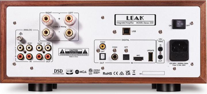 Actual product image Leak STEREO 230 WOOD (Amplifier)