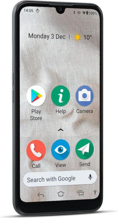 Image du produit Doro 8100 Plus sans alimentation (32 Go, Noir, 6.10", SIM simple, 17 Mpx, 4G)