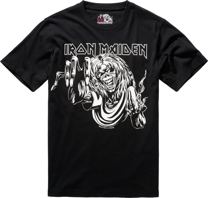 Brandit Iron Maiden Tee Shirt Design 3 ( glow in the dark pigment) - 137557