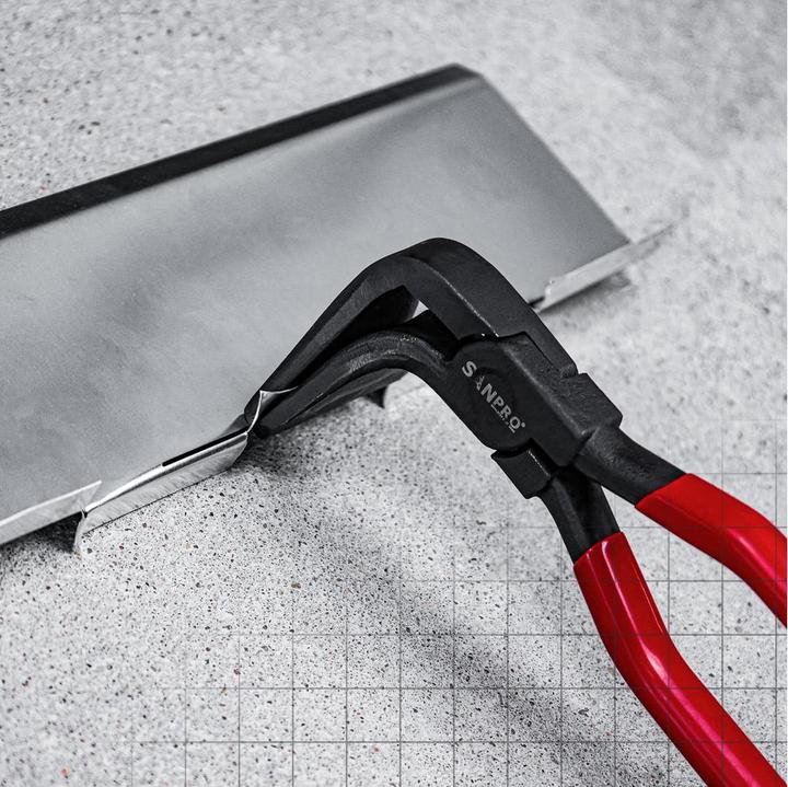Produktbild Sanpro Falzzange / Karosserie Zange - gekröpft 90 Grad (260 mm)