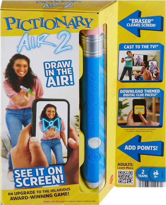 Actual product image Mattel Games Pictionary Air 2 (Multilingual)