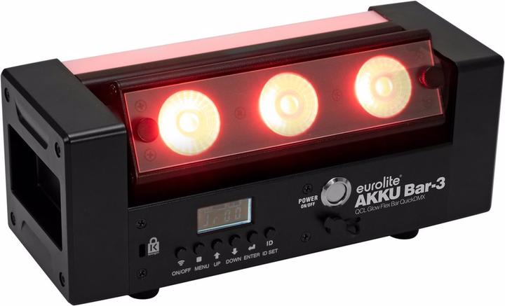 Actual product image Eurolite ACCU Bar-3 Glow QCL Flex QuickDMX