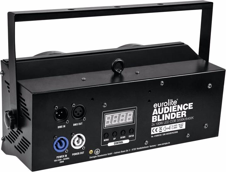 Actual product image Eurolite Audience Blinder 2x100W LED COB CW/WW (100 W, LED)