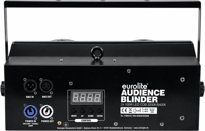 Actual product image Eurolite Audience Blinder 2x100W LED COB CW/WW (100 W, LED)
