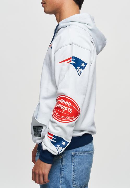 Produktbild Recovered Re:covered Fleece Hoody - INK DYE New England Patriots - XL (XL)