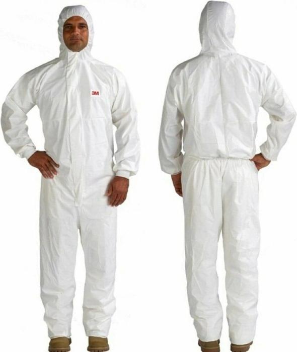 Immagine prodotto 3M Tuta monouso da uomo, PE bianco, taglia L, antistatica (L)