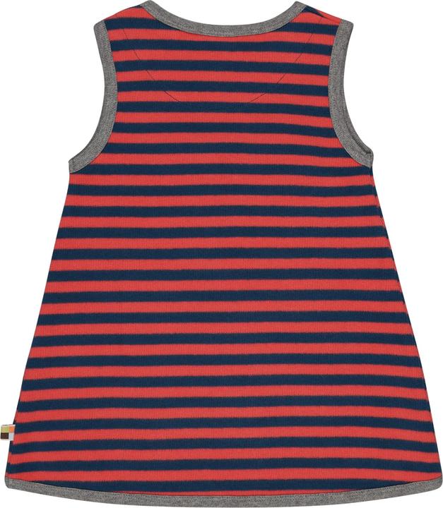 Produktbild loud + proud Kleid Ringel melon/ (86, 90, 92)