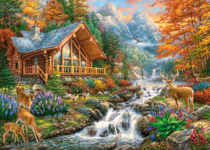 Actual product image Cherry Pazzi Puzzle Quiet high in the mountains 1000 pieces (1000 pieces)