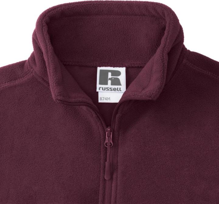 Actual product image Russell Outdoor fleece jumper with zip at the collar (L)