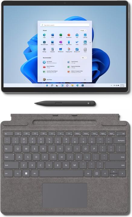Produktbild Microsoft Surface Pro 8 (13", Intel Core i5-1135G7, 8 GB, 128 GB)