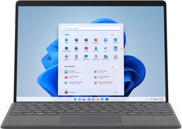 Produktbild Microsoft Surface Pro 8 (13", Intel Core i5-1135G7, 8 GB, 128 GB)