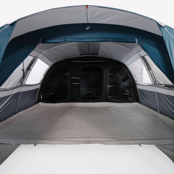 Produktbild Quechua Familienzelt Stangenaufbau - Arpenaz 6.3 F&B 6 Personen 3 Kabinen (25.75 kg, 6 Personen)