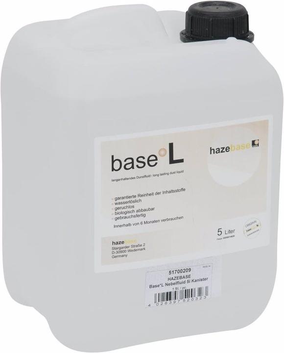 Hazebase Base*L fog fluid 5l canister (Fog fluid)