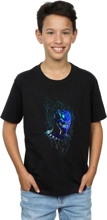 Image du produit Garçons - T-shirt Black Panther Neon Mask (140, 146)