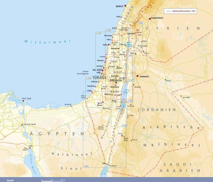 Image du produit Reiseführer Israel und Palästina (Allemand, Jens Wiegand, 2022)