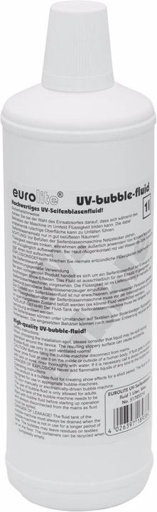 Image du produit Eurolite Fluide UV pour bulles de savon 1l bleu