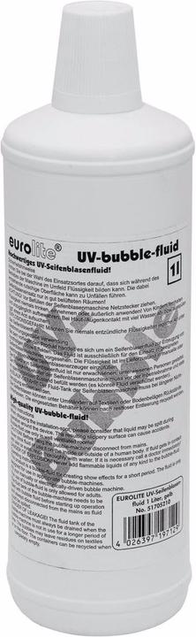 Actual product image Eurolite UV bubble fluid 1l yellow (Bubble fluid)