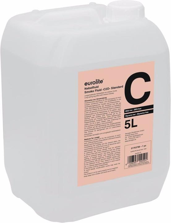 Eurolite Smoke Fluid -C2D- Standard Fog Fluid 5l (Fog fluid)