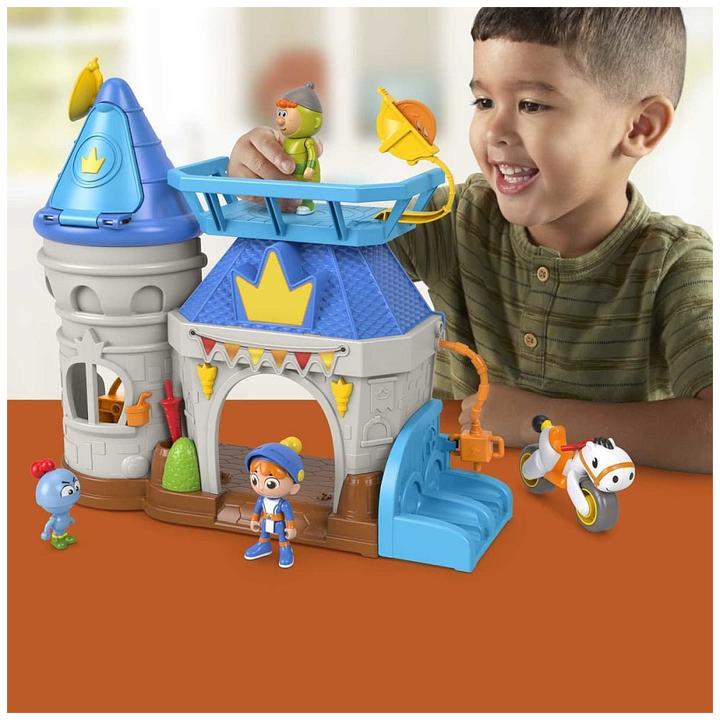 Immagine prodotto Fisher-Price Gus - Il set da gioco del castello del piccolo eroe intelligente