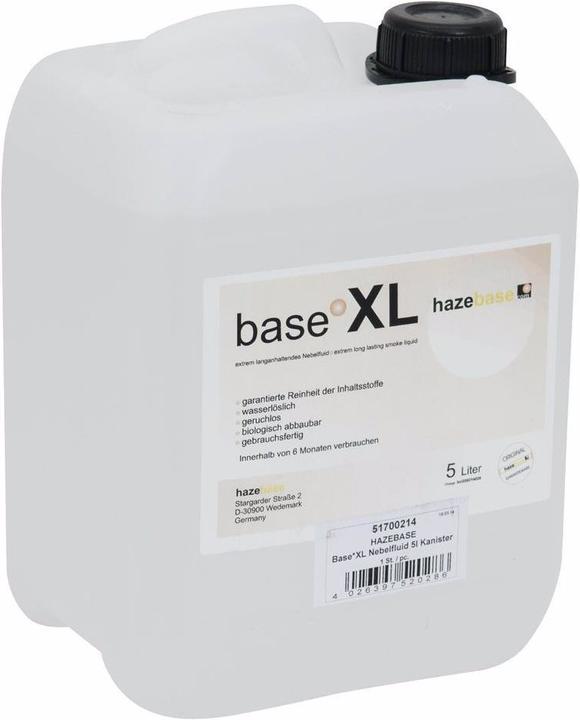 Actual product image Hazebase Base*X fog fluid 25l canister (Fog fluid)