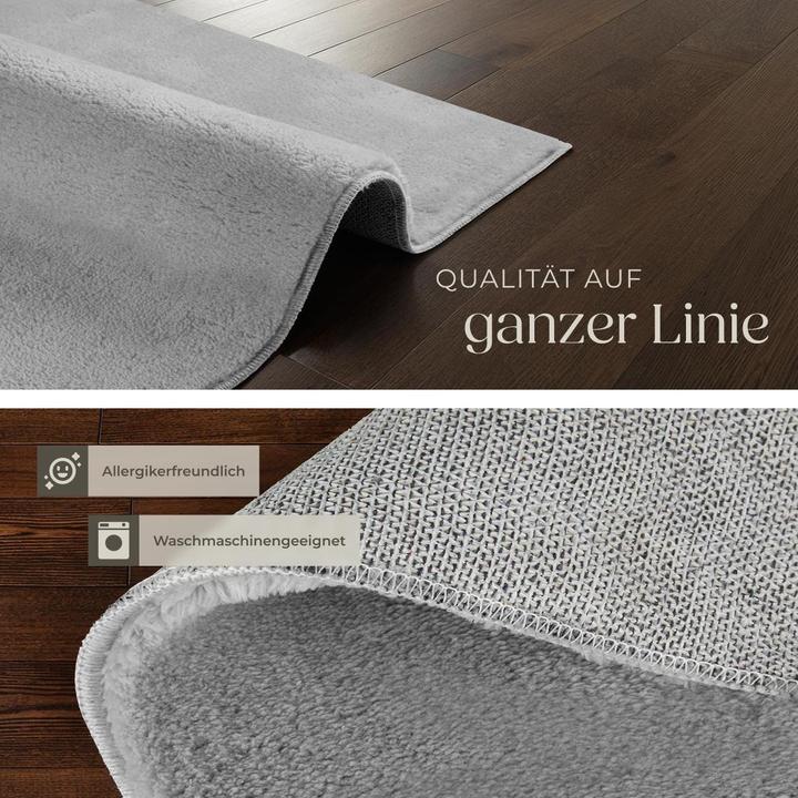 Actual product image tectake Short pile carpet Soft Zone (160 x 230 cm)