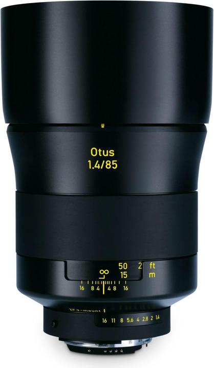 Zeiss Objectif Otus T 85mm, f/1.4, Nikon (Nikon F, Plein format)