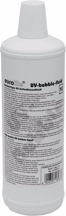 Image du produit Eurolite Fluide UV pour bulles de savon 1l rouge (Liquide de bulle)