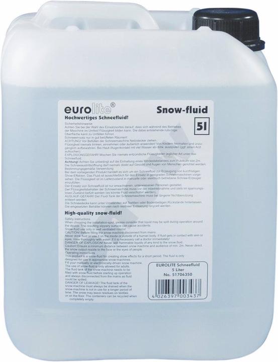 Produktbild Eurolite Schneefluid, 5l (Schneefluid)