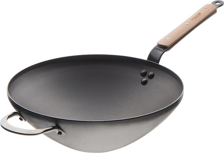 de Buyer Mineral B Bois (32 cm, Wok, Iron)
