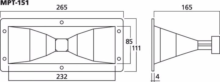 Immagine prodotto Monacor Generatore piezoelettrico ad alta tensione