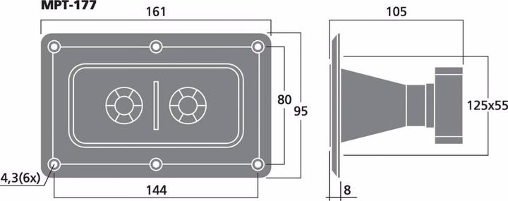 Immagine prodotto Monacor Generatore piezoelettrico ad alta tensione (1 pz.)